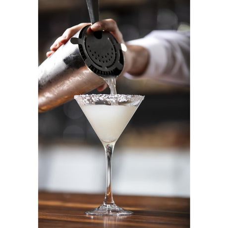 GF731 Olympia Bar Collection Crystal Martini Glasses 275ml (Pack of 6) JD Catering Equipment Solutions Ltd