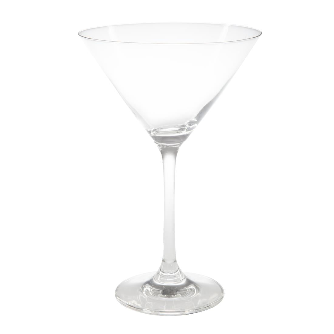 GF731 Olympia Bar Collection Crystal Martini Glasses 275ml (Pack of 6) JD Catering Equipment Solutions Ltd