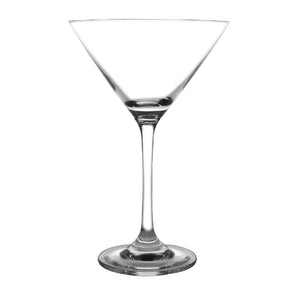 GF731 Olympia Bar Collection Crystal Martini Glasses 275ml (Pack of 6) JD Catering Equipment Solutions Ltd