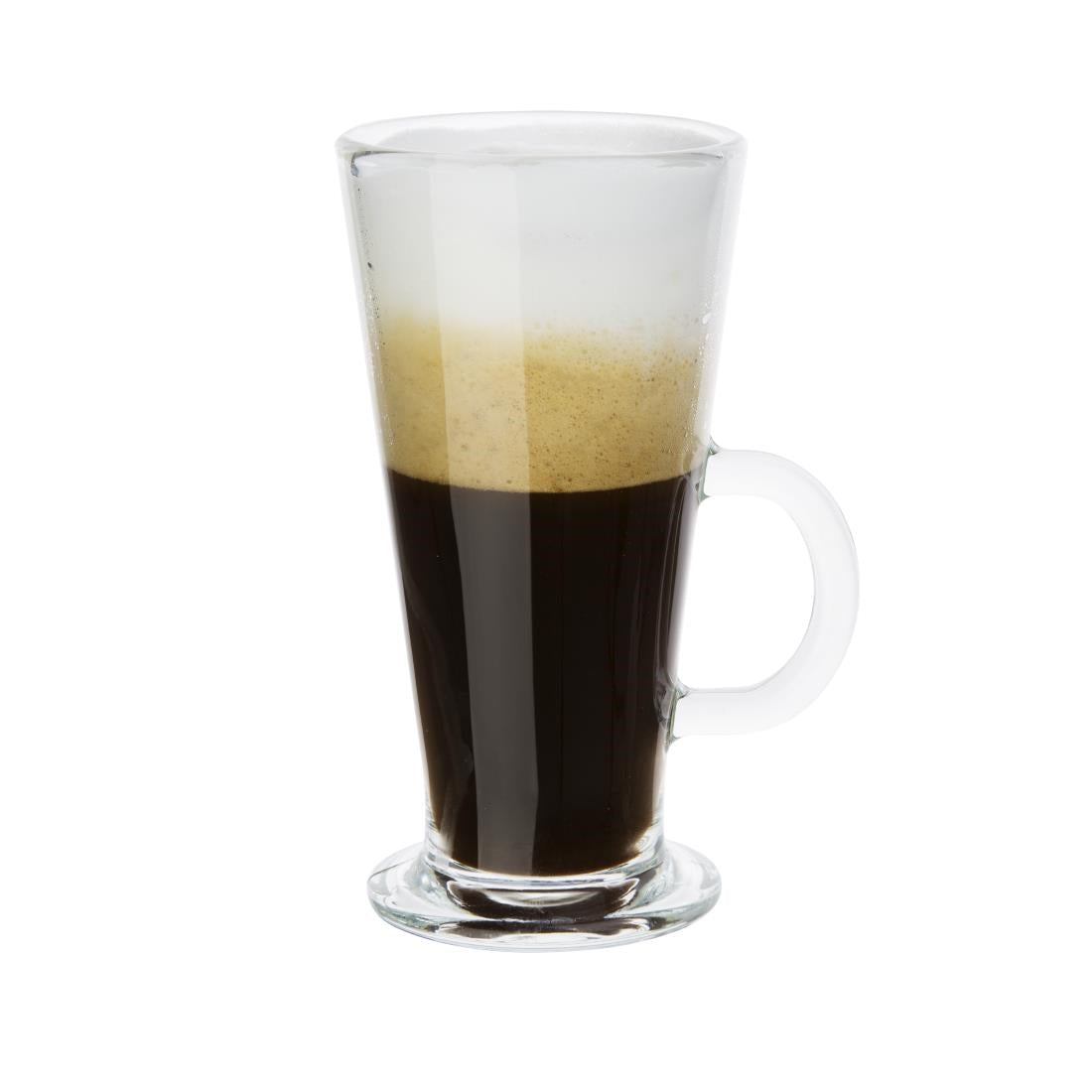 GF929 Olympia Toughened Latte Glasses 285ml (Pack of 12) JD Catering Equipment Solutions Ltd