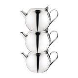 GF993 Olympia Stacking Stainless Steel Teapot JD Catering Equipment Solutions Ltd