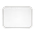 GF997 Kristallon Polypropylene Fast Food Tray White Large 450mm JD Catering Equipment Solutions Ltd