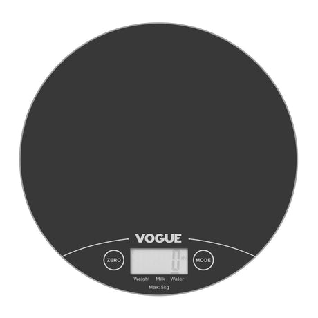 GG017 Weighstation Electronic Round Scales 5kg JD Catering Equipment Solutions Ltd