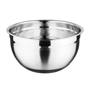 GG022 Vogue Stainless Steel Bowl with Silicone Base 5Ltr - JD Catering Equipment Solutions Ltd