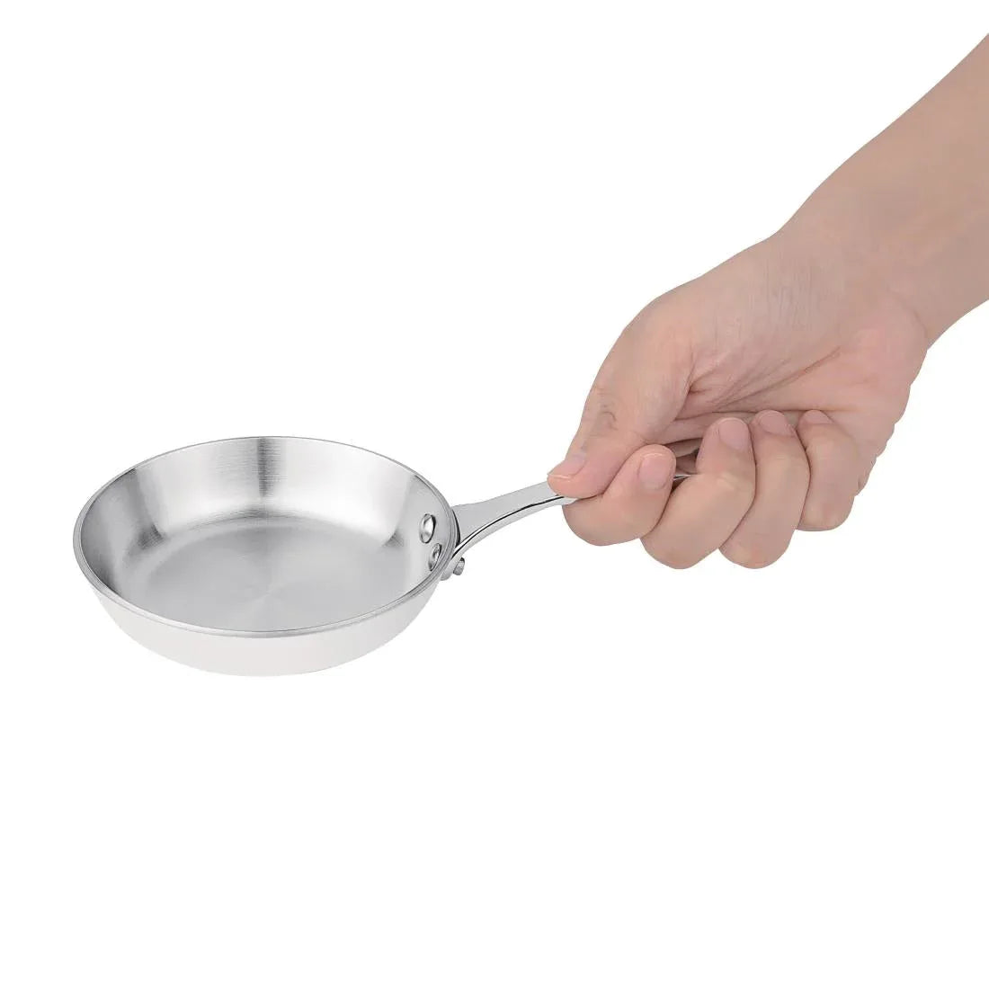 GG027 Vogue Tri Wall Mini Induction Frying Pan 100mm - JD Catering Equipment Solutions Ltd