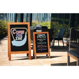 GG108 Olympia Pavement Board 850 x 500mm Wood Framed JD Catering Equipment Solutions Ltd