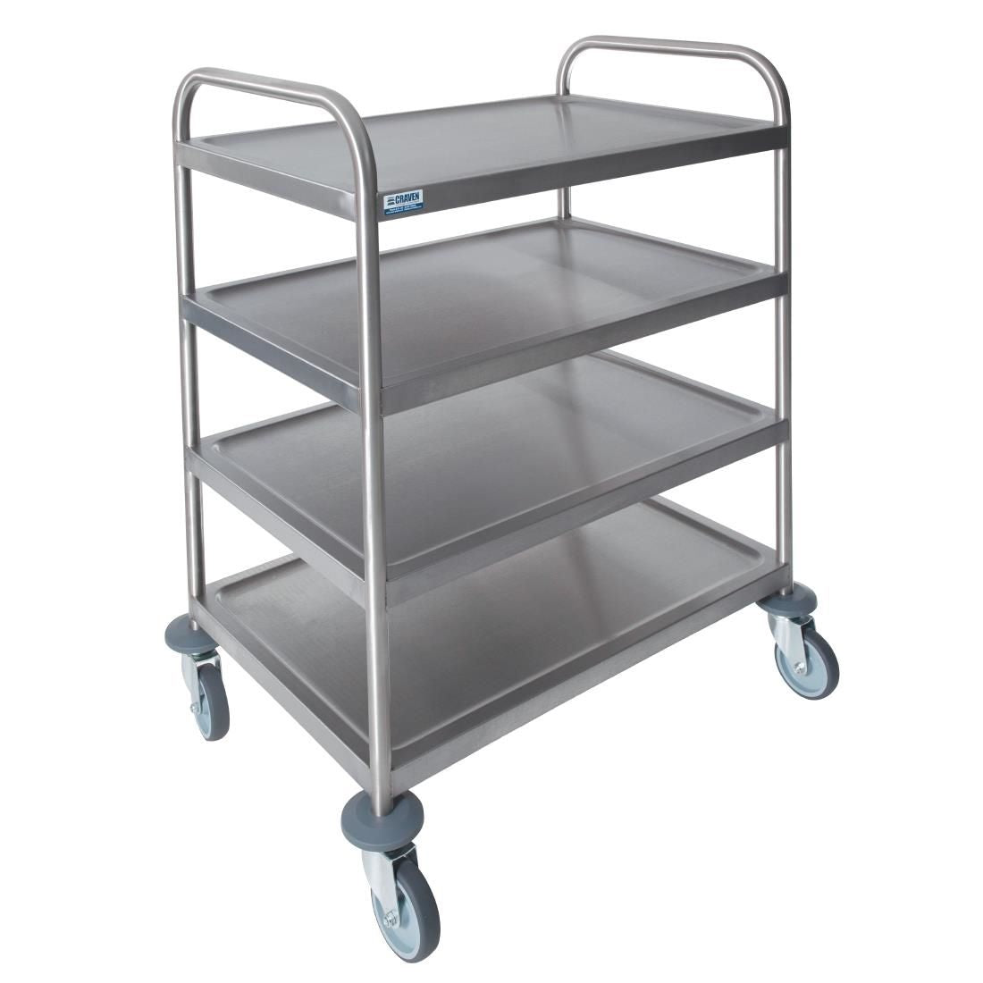 GG136 Craven 4 Level General Purpose Trolley JD Catering Equipment Solutions Ltd