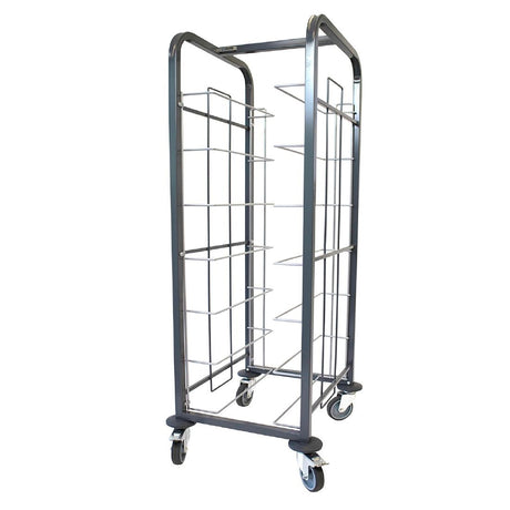 GG137 Craven Steel Tray Clearing Trolley 7 Shelves JD Catering Equipment Solutions Ltd