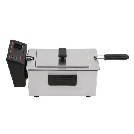 GG198 Caterlite Light Duty Single Tank Single Basket Countertop Electric Fryer 2kW - JD Catering Equipment Solutions Ltd