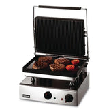 GG1R - Lincat Lynx 400 Electric Counter-top Heavy Duty Ribbed Grill - Ribbed Upper & Smooth Lower Plates - W 395 mm - 3.0 kW - JD Catering Equipment Solutions Ltd