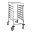 GG498 Vogue Gastronorm Racking Trolley 7 Level JD Catering Equipment Solutions Ltd
