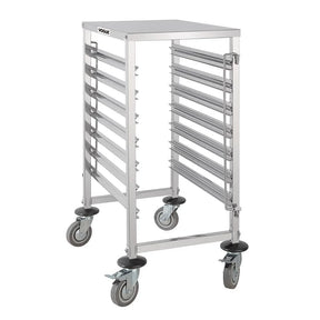GG498 Vogue Gastronorm Racking Trolley 7 Level - JD Catering Equipment Solutions Ltd
