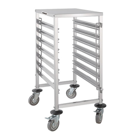 GG498 Vogue Gastronorm Racking Trolley 7 Level JD Catering Equipment Solutions Ltd