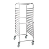 GG499 Vogue Gastronorm Racking Trolley 15 Level - JD Catering Equipment Solutions Ltd