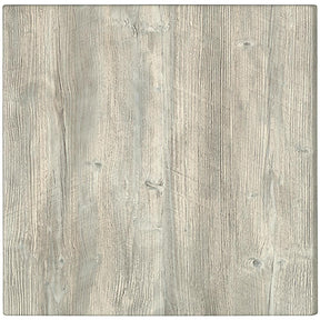 GG506 Werzalit Pre-drilled Square Table Top Ponderosa White 600mm - JD Catering Equipment Solutions Ltd