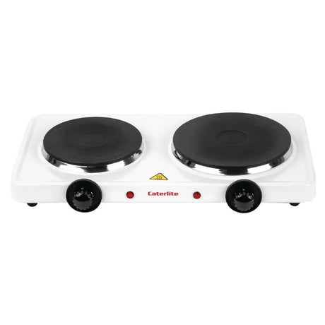 GG567 Caterlite Countertop Boiling Hob Double - JD Catering Equipment Solutions Ltd