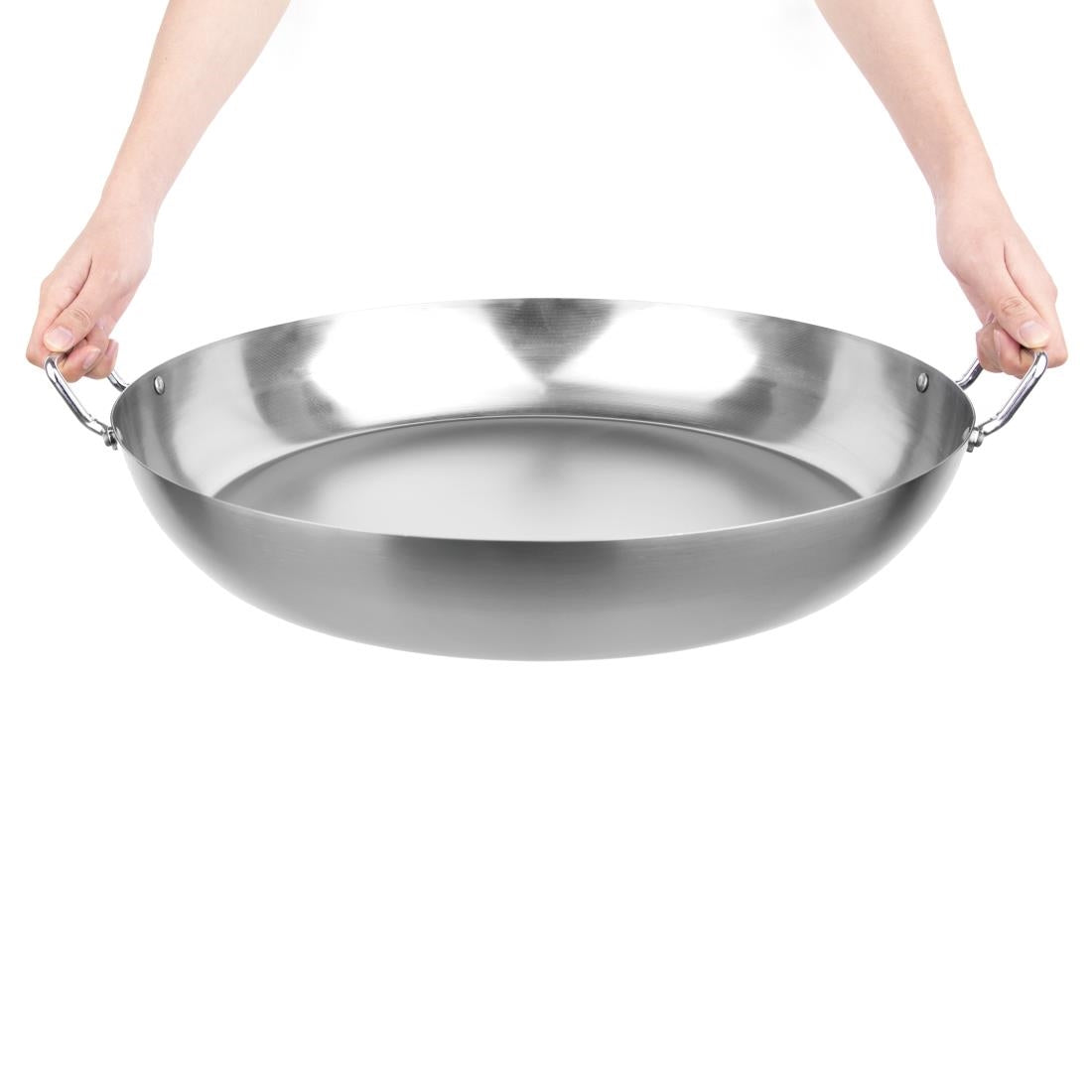 GG720 Vogue Carbon Steel Paella Pan 508mm JD Catering Equipment Solutions Ltd