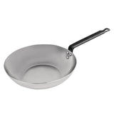 GG722 Vogue Carbon Steel Wok 280mm JD Catering Equipment Solutions Ltd