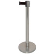 GG724 Bolero Polished Barrier with Black Strap JD Catering Equipment Solutions Ltd