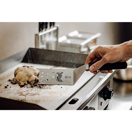 GG732 Mercer Culinary Hells Handle Heat Resistant Perforated Turner - JD Catering Equipment Solutions Ltd