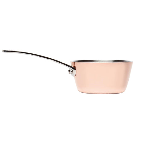 GG761 Vogue Mini Copper Tri Wall Saute Pan 85mm JD Catering Equipment Solutions Ltd