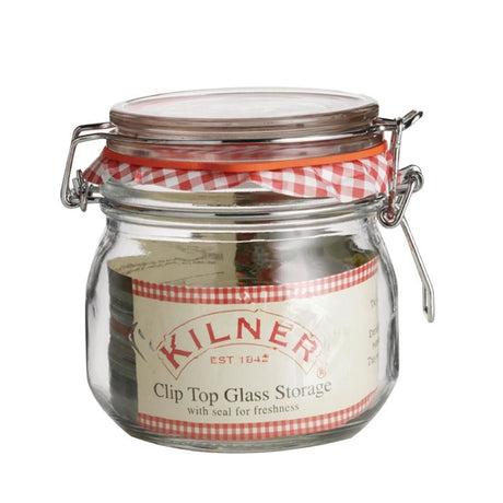 GG781 Kilner Clip Top Preserve Jar 500ml JD Catering Equipment Solutions Ltd