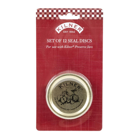 GG787 Kilner Screw Top Preserve Jar Spare Seals (Pack of 12) JD Catering Equipment Solutions Ltd