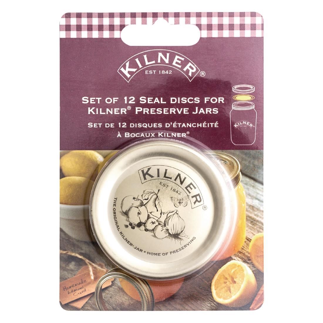 GG787 Kilner Screw Top Preserve Jar Spare Seals (Pack of 12) JD Catering Equipment Solutions Ltd