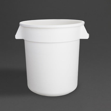 GG792 Vogue Polypropylene Round Container Bin White 38Ltr JD Catering Equipment Solutions Ltd
