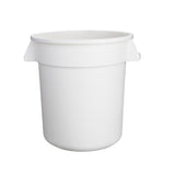 GG792 Vogue Polypropylene Round Container Bin White 38Ltr JD Catering Equipment Solutions Ltd