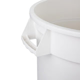 GG792 Vogue Polypropylene Round Container Bin White 38Ltr JD Catering Equipment Solutions Ltd