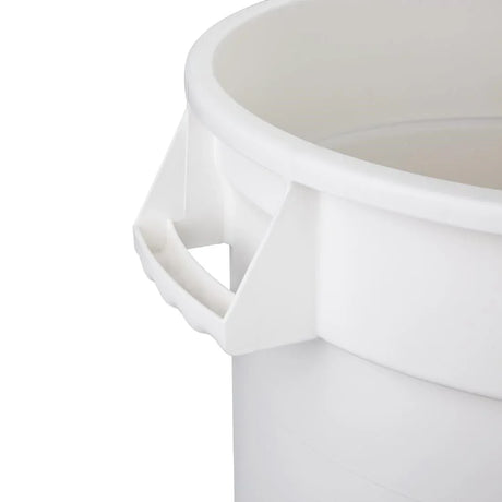 GG792 Vogue Polypropylene Round Container Bin White 38Ltr - JD Catering Equipment Solutions Ltd