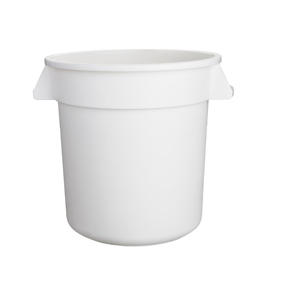 GG793 Vogue Polypropylene Round Container Bin White 76Ltr JD Catering Equipment Solutions Ltd