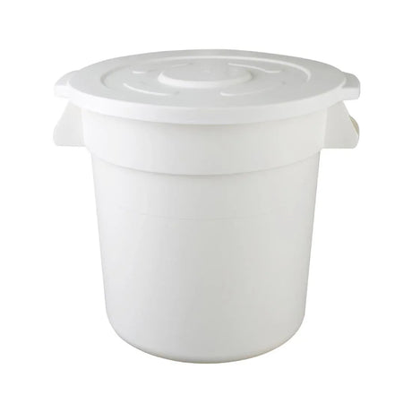 GG793 Vogue Polypropylene Round Container Bin White 76Ltr - JD Catering Equipment Solutions Ltd