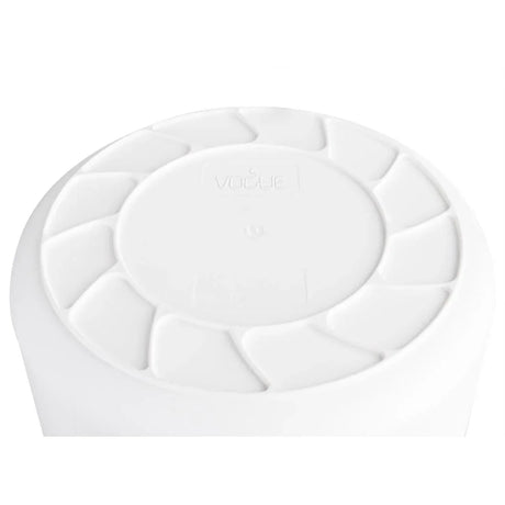 GG793 Vogue Polypropylene Round Container Bin White 76Ltr - JD Catering Equipment Solutions Ltd