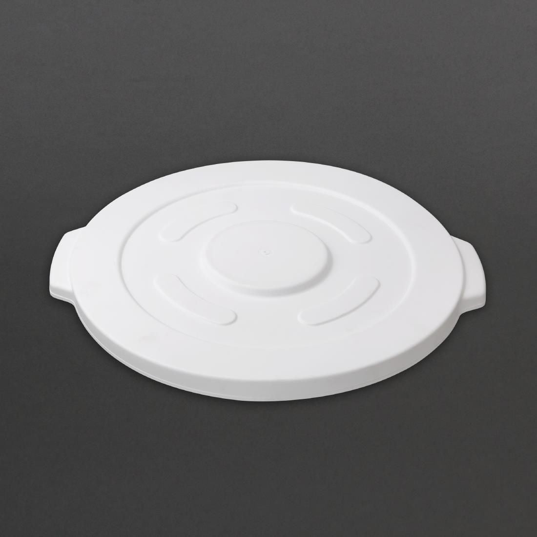 GG796 Vogue Polypropylene Round Container Bin Lid Large JD Catering Equipment Solutions Ltd