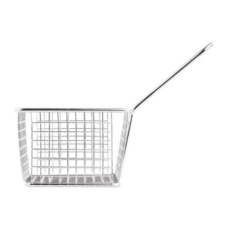 GG867 Olympia Chip basket Square with handle Large - JD Catering Equipment Solutions Ltd