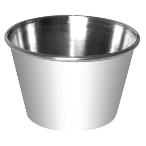 GG879 Olympia Stainless Steel 115ml Sauce Cups (Pack of 12) JD Catering Equipment Solutions Ltd