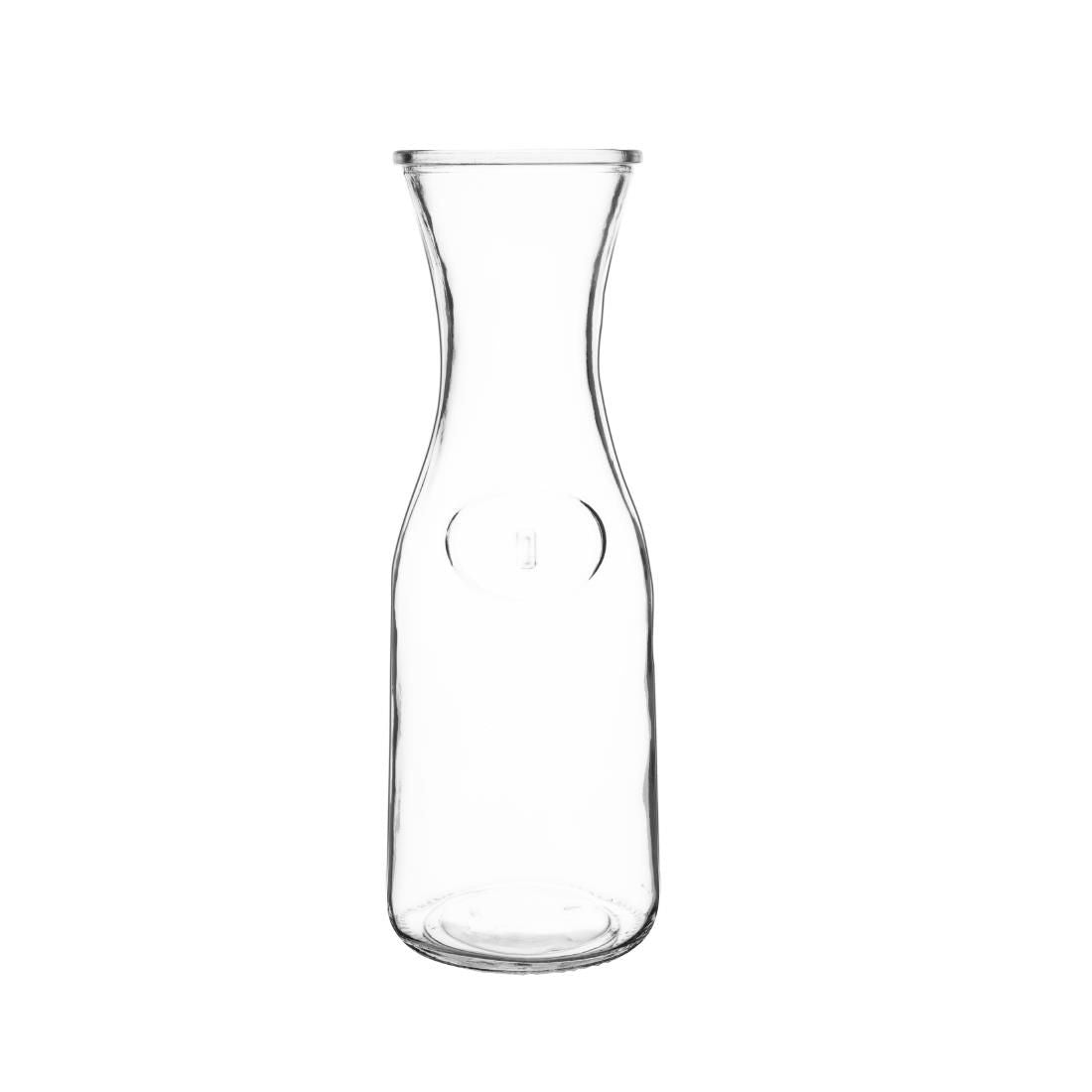 GG928 Olympia Glass Carafe 1Ltr (Pack of 6) JD Catering Equipment Solutions Ltd