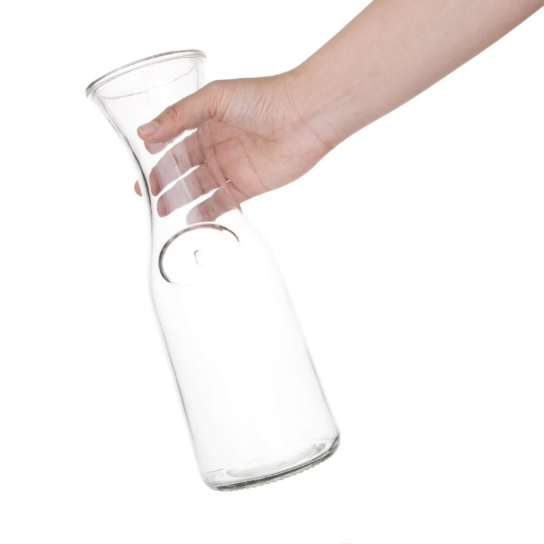 GG928 Olympia Glass Carafe 1Ltr (Pack of 6) JD Catering Equipment Solutions Ltd