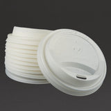 GH024 Vegware Compostable Coffee Cup Lids 225ml / 8oz (Pack of 1000) JD Catering Equipment Solutions Ltd