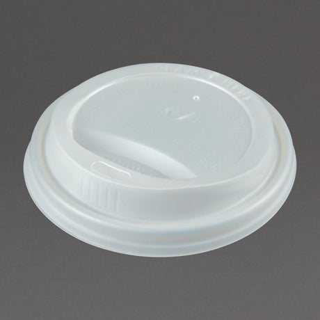 GH024 Vegware Compostable Coffee Cup Lids 225ml / 8oz (Pack of 1000) JD Catering Equipment Solutions Ltd