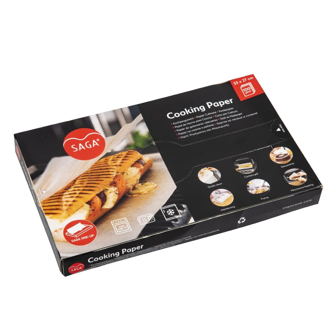 GH038 Panini Paper 330 x 270mm (Pack of 100) JD Catering Equipment Solutions Ltd