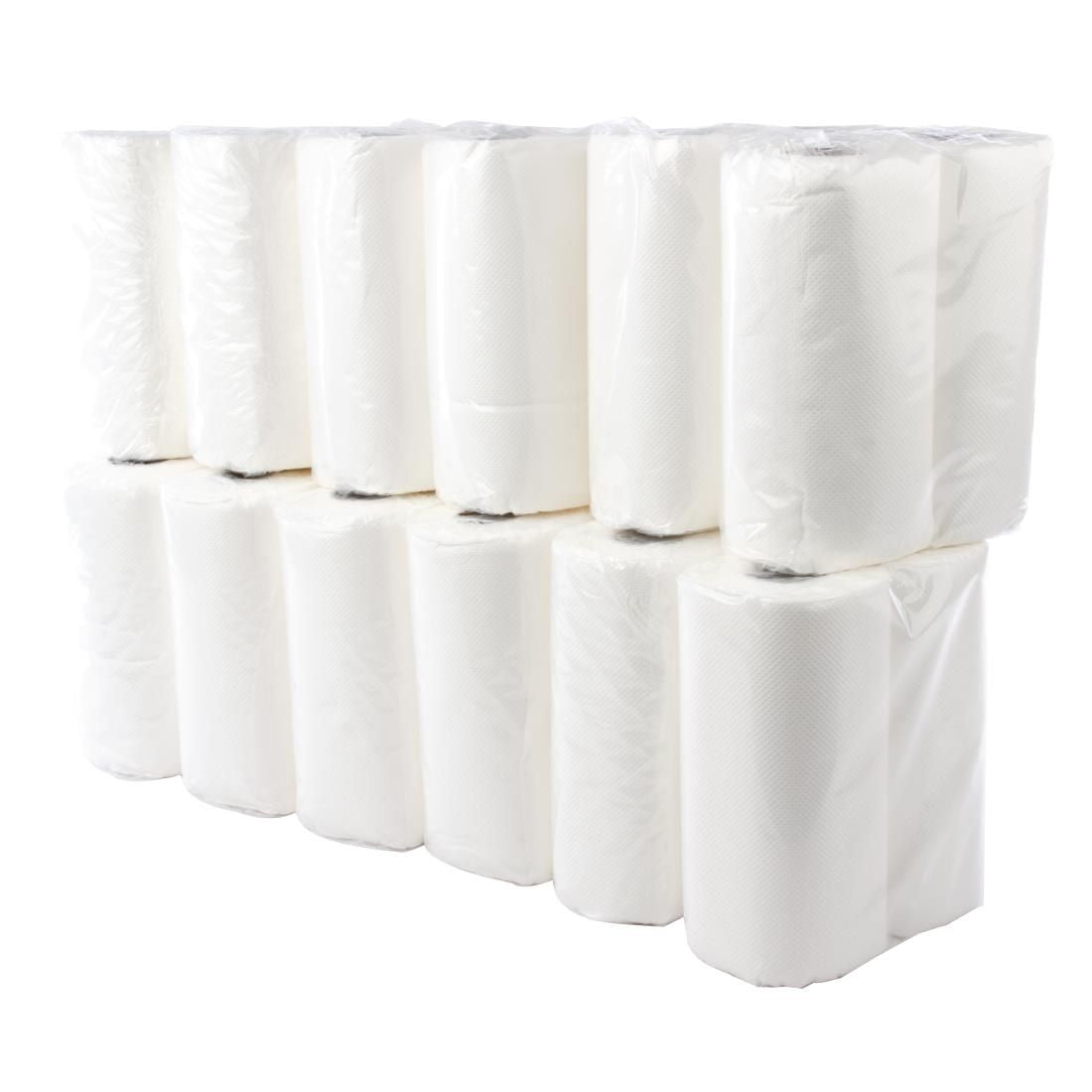 GH065 Jantex Kitchen Rolls White 2-Ply 11.5m (Pack of 24) JD Catering Equipment Solutions Ltd