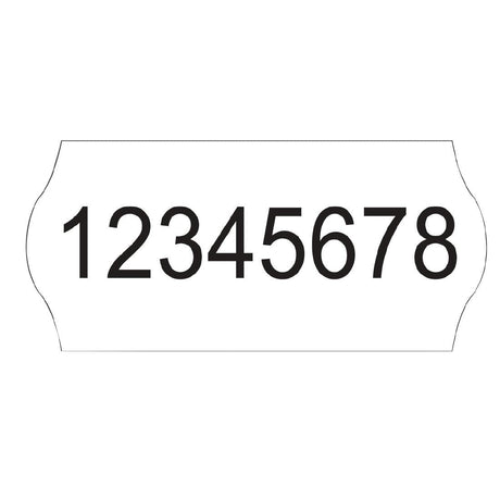 GH165 Plain Labels for Pricing Gun Box 15,000 (Pack of 15000) JD Catering Equipment Solutions Ltd