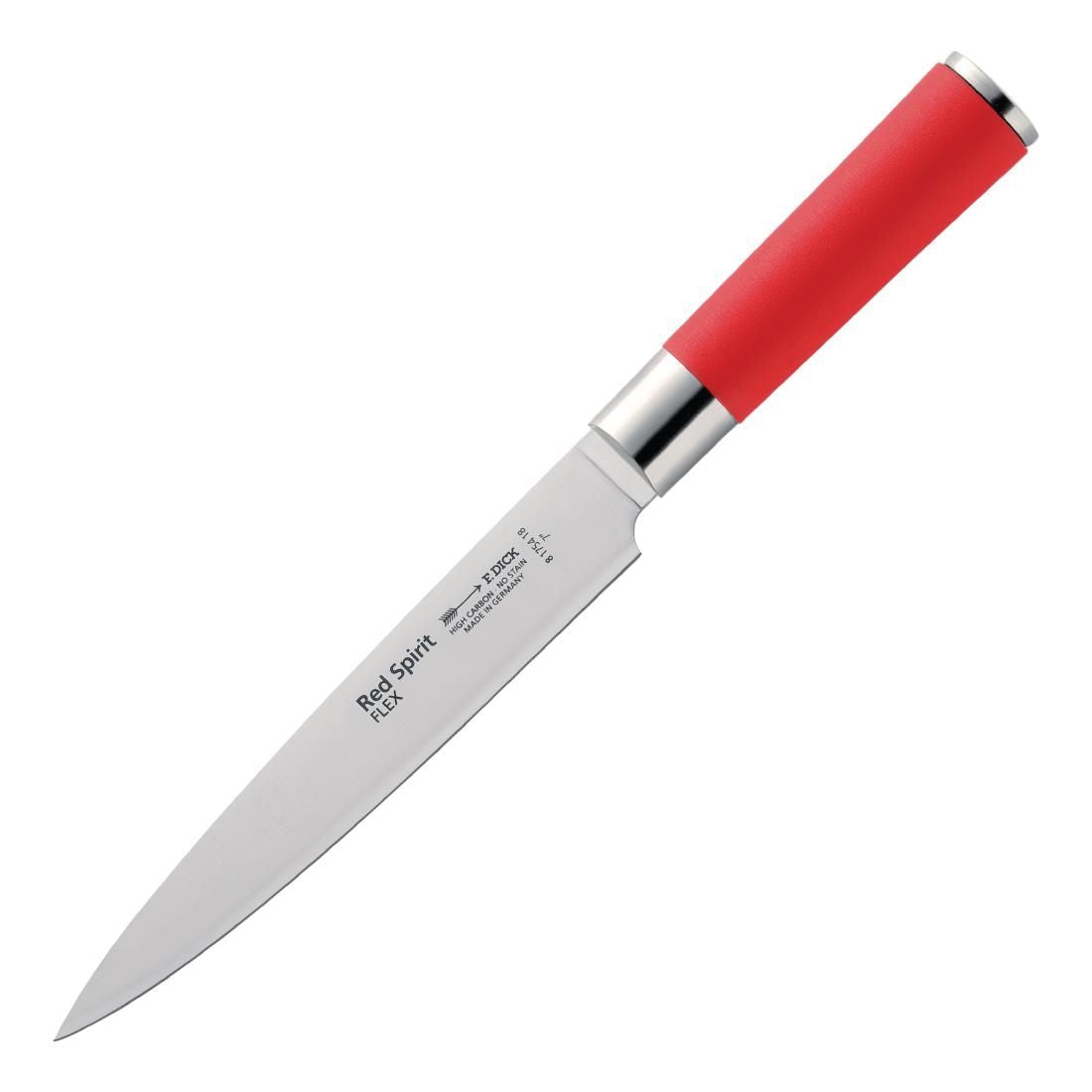GH287 Dick Red Spirit Flexible Fillet Knife 18cm JD Catering Equipment Solutions Ltd