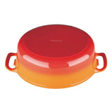 GH312 Vogue Orange Oval Casserole Dish 6Ltr - JD Catering Equipment Solutions Ltd