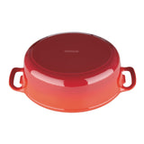 GH313 Vogue Red Oval Casserole Dish 5Ltr JD Catering Equipment Solutions Ltd