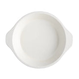 GH315 Vogue Red Round Cast Iron Gratin Dish 400ml - JD Catering Equipment Solutions Ltd