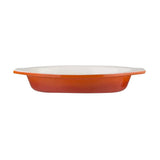 GH318 Vogue Orange Oval Cast Iron Gratin 650ml - JD Catering Equipment Solutions Ltd